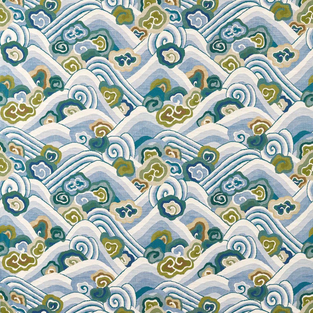 Harlequin Kanagawa SkyForest Fabric